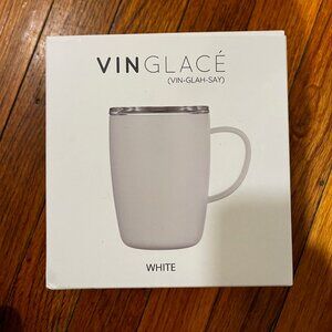 Vinglace White Coffee Cup - BRAND NEW!